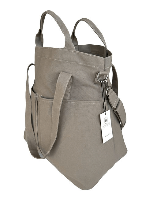 Light Brown Tundra Twilight organizer bag with Helen & Kristian logo