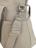 Light Brown Tundra Twilight organizer bag with Helen & Kristian logo