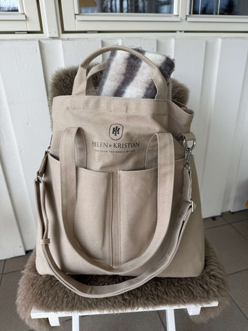 Organizer - Veske for reise jobb og fritid, stilren veske med flere rom og håndtak, perfekt for daglig bruk.