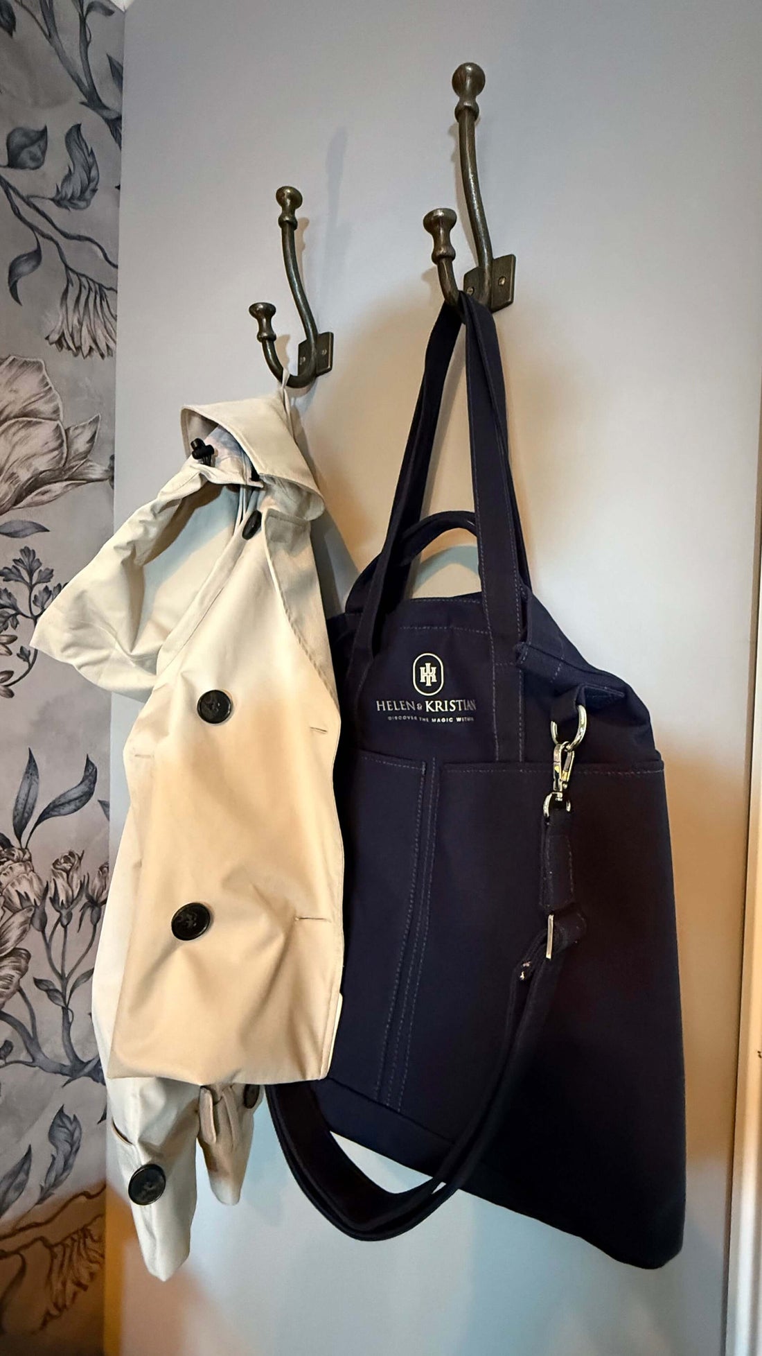 Organizer Blueberry Mist jobbveske. Perfekt også som reiseveske - Helen & Kristian