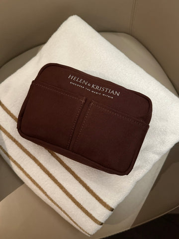 Nesty - Small Toiletry bag - Roasted Chestnut