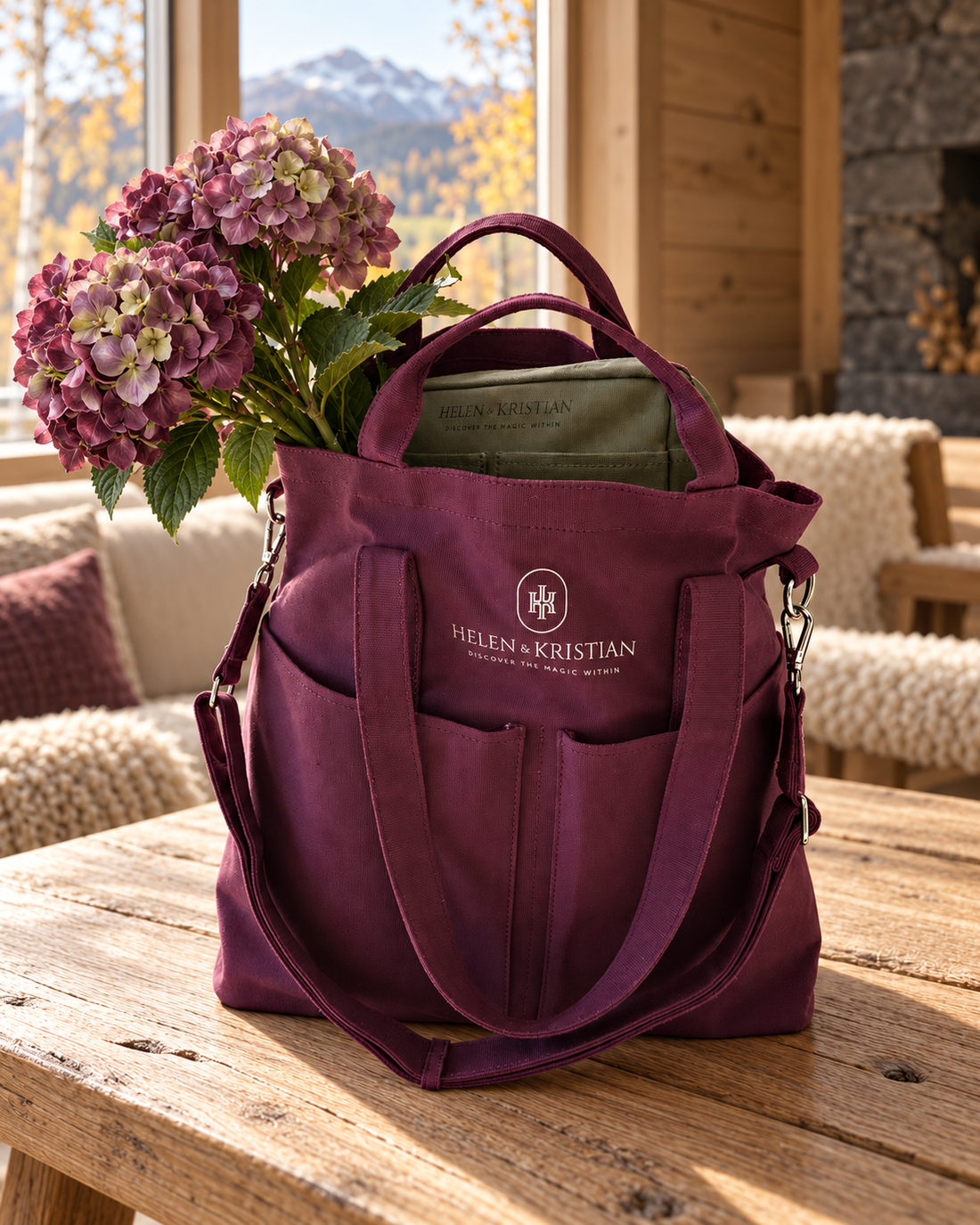 Organizer - Veske - Dusky Plum 