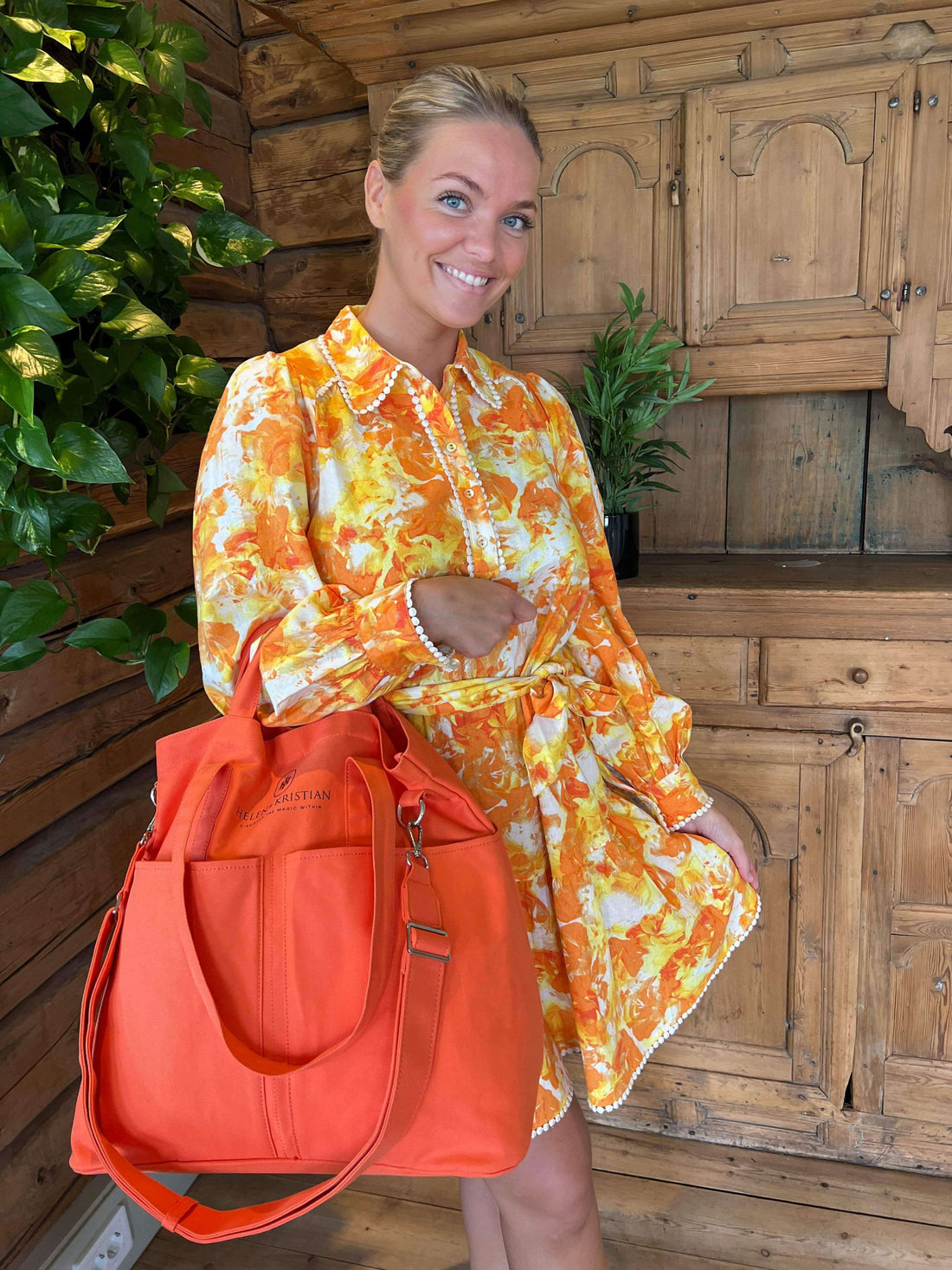 Organizer Copper Blaze jobbveske. Perfekt også som reiseveske - Helen & Kristian