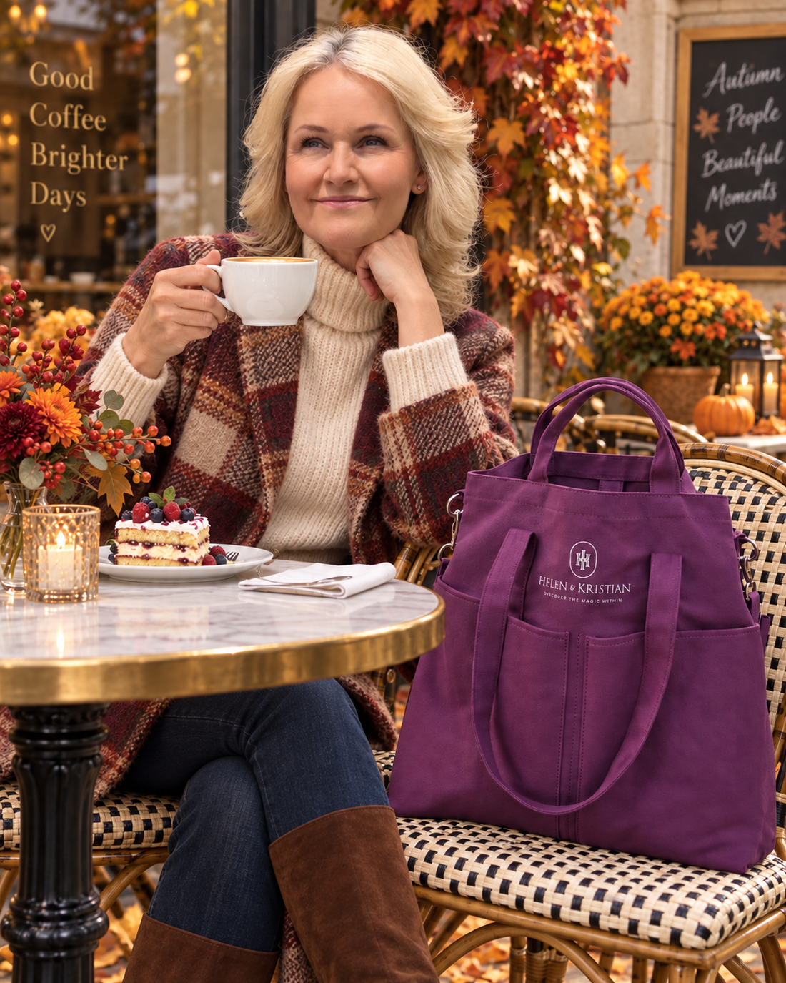 Organizer - Veske - Dusky Plum 