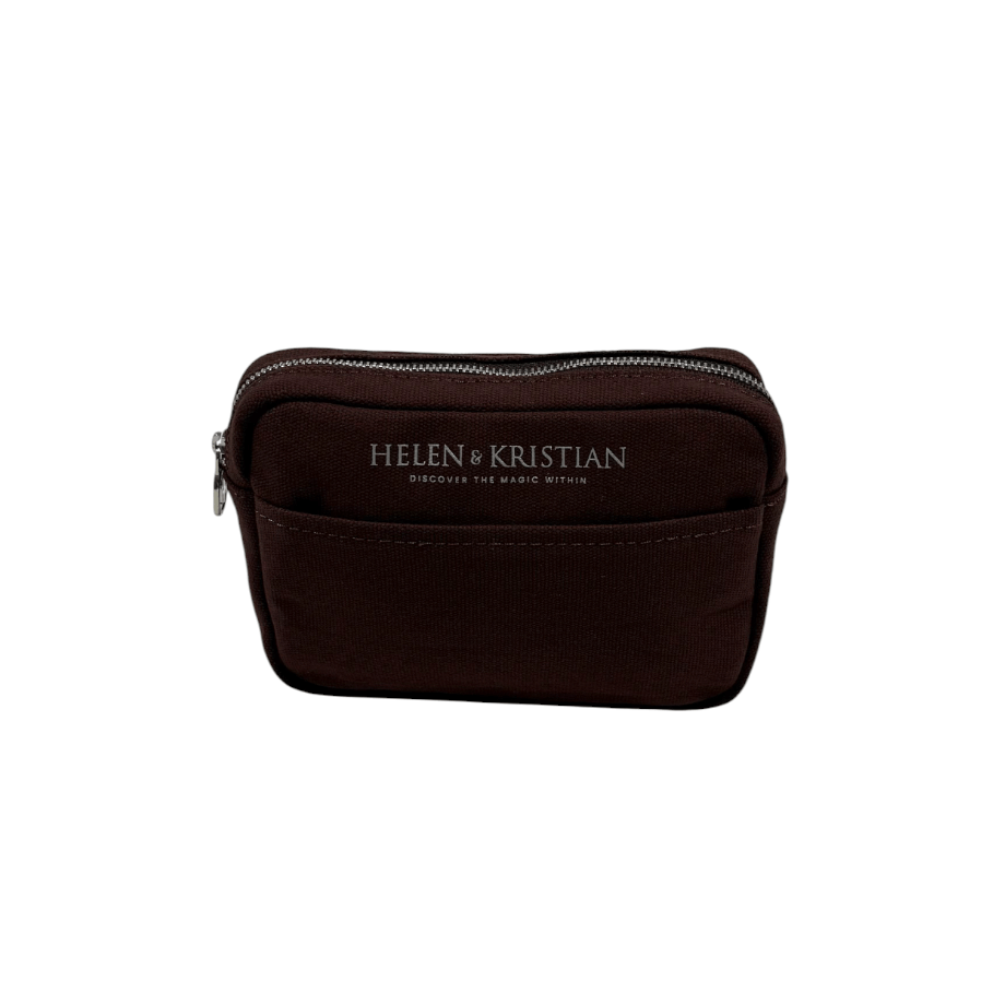 Clutch Nipsy Roasted Chestnut organizer with front phone pocket