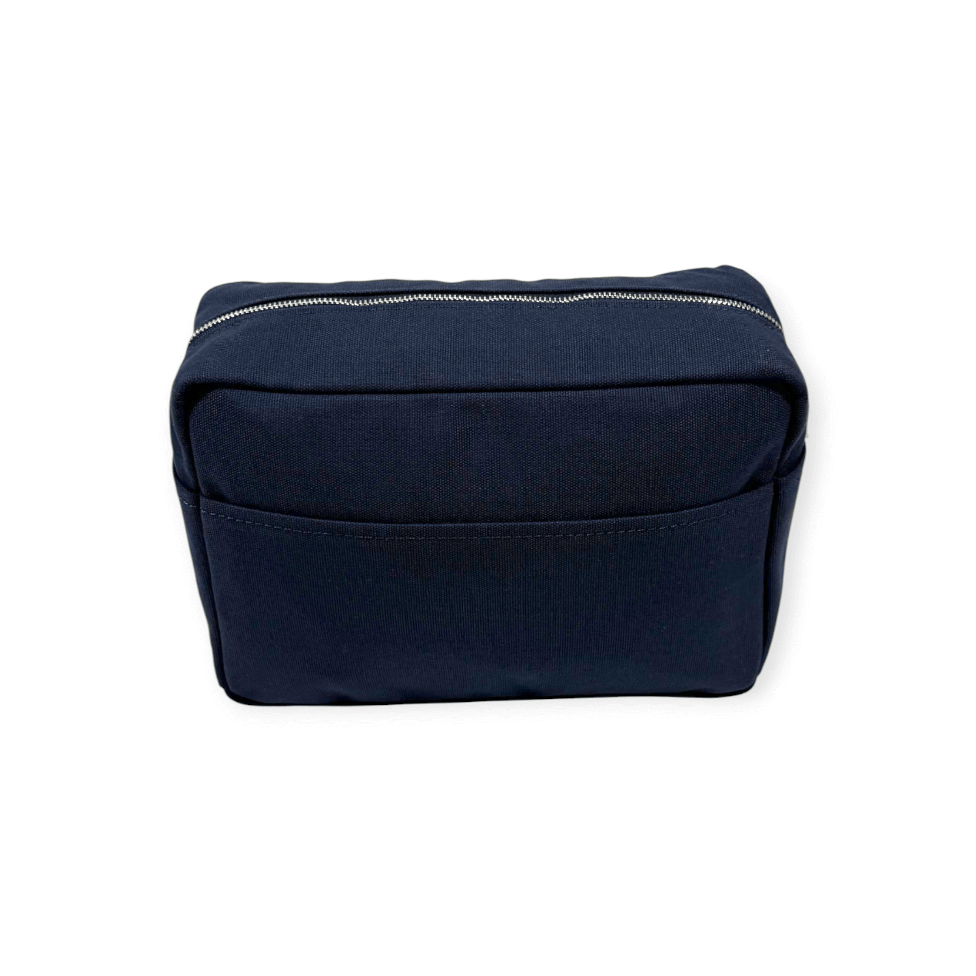 Nesty Blueberry Mist Large Toiletry Bag by Helen & Kristian in sleek navy design, ideal for travel and organization.