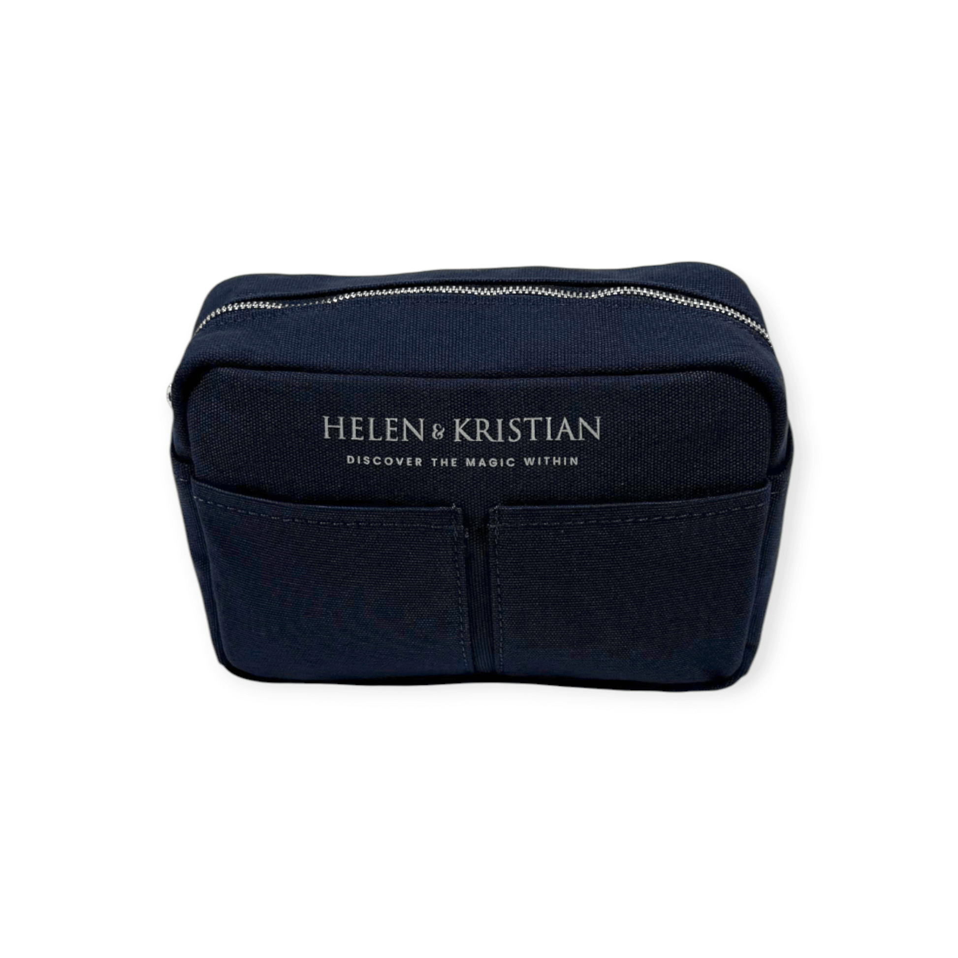 Blueberry Mist Small Toiletry Bag by Nesty, sleek design, Nordic-inspired simplicity, perfect for travel essentials organization.