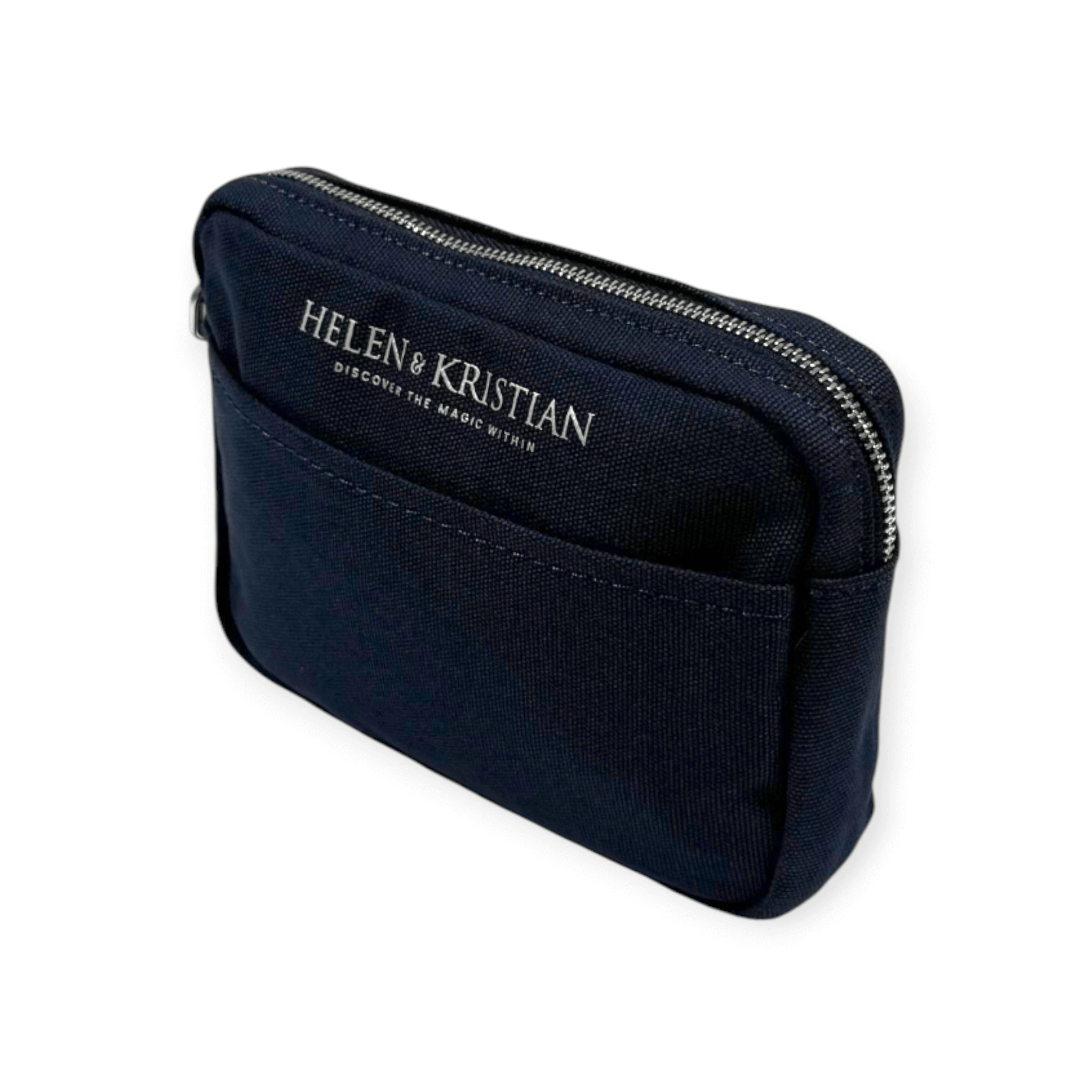 Nipsy - Clutch - Blueberry Mist classic pouch with front phone pocket, perfect for lip gloss, keys, and more. Stylish and practical accessory.