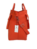 Orange Copper Blaze organizer bag with Helen & Kristian logo