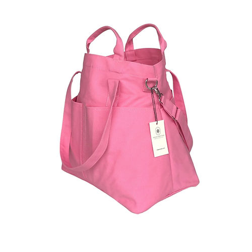 Pink Arctic Rose organizer bag with Helen & Kristian logo