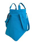 Organizer Nordic Wave Ice Blue Bag with Multiple Straps and Pockets.