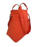 Orange Copper Blaze organizer bag with Helen & Kristian logo